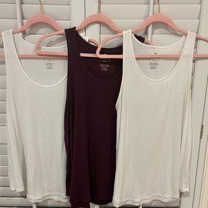 Bundle of 3 American Eagle Outfitters Favorite Tanks
